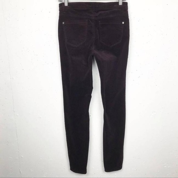 BUFFALO DAVID BITTON SLIM AND SCULPT CORDUROY FADED BLACK WOMEN PANTS SIZE 30 - Picture 2 of 10